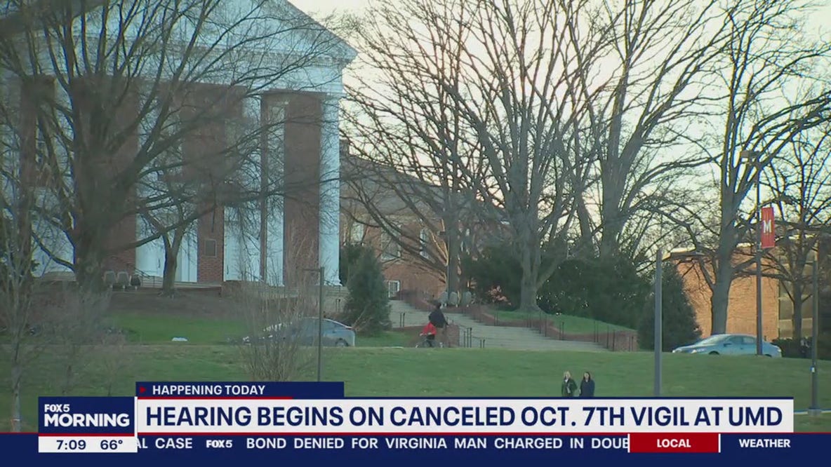 Federal judge to hear arguments on University of Maryland’s vigil cancellation